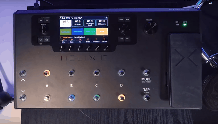 Helix LT Procesador de efectos de guitarra de 6 líneas 1