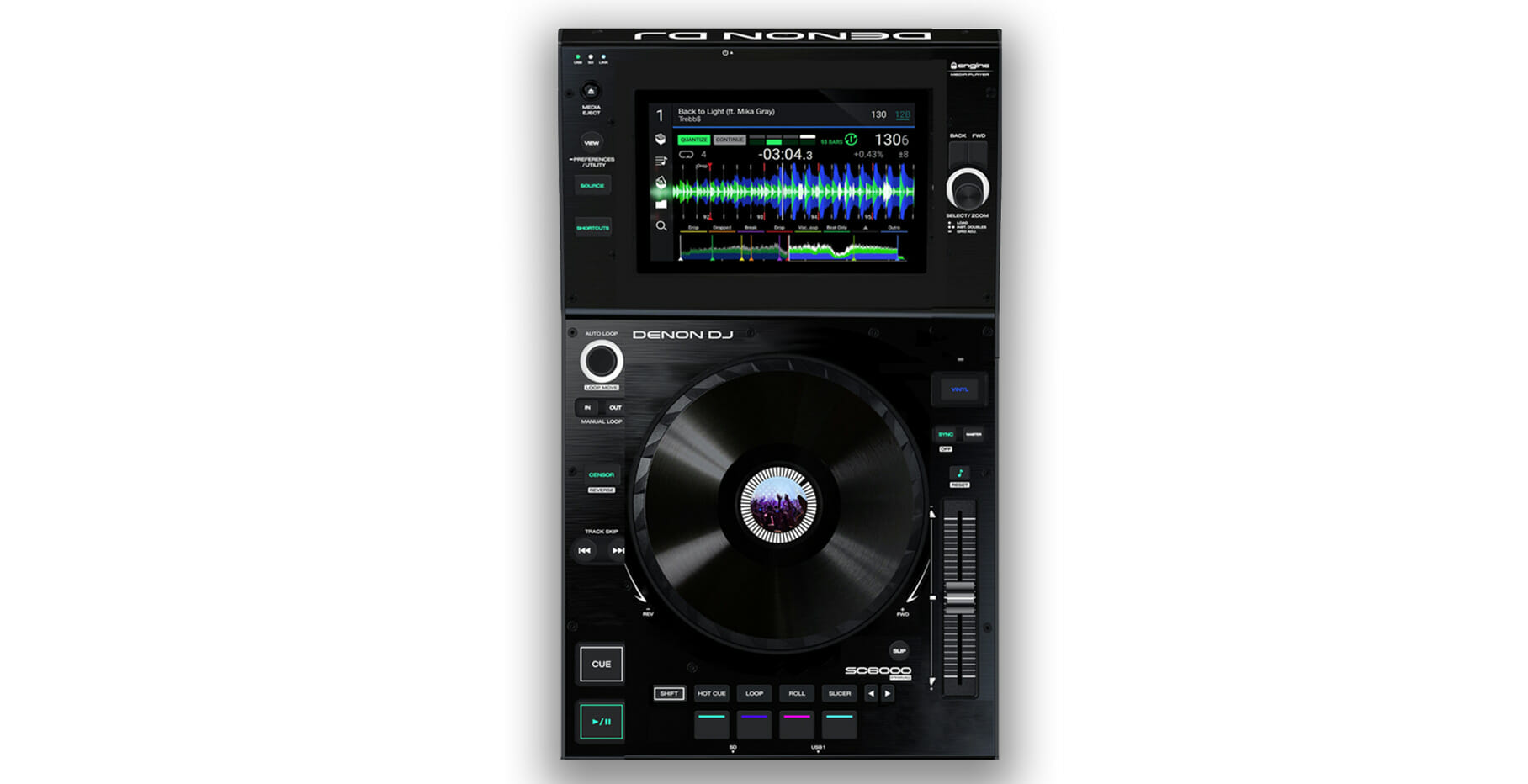 Conceptos futuros sobre equipos para DJ: Denon DJ SC4000 1