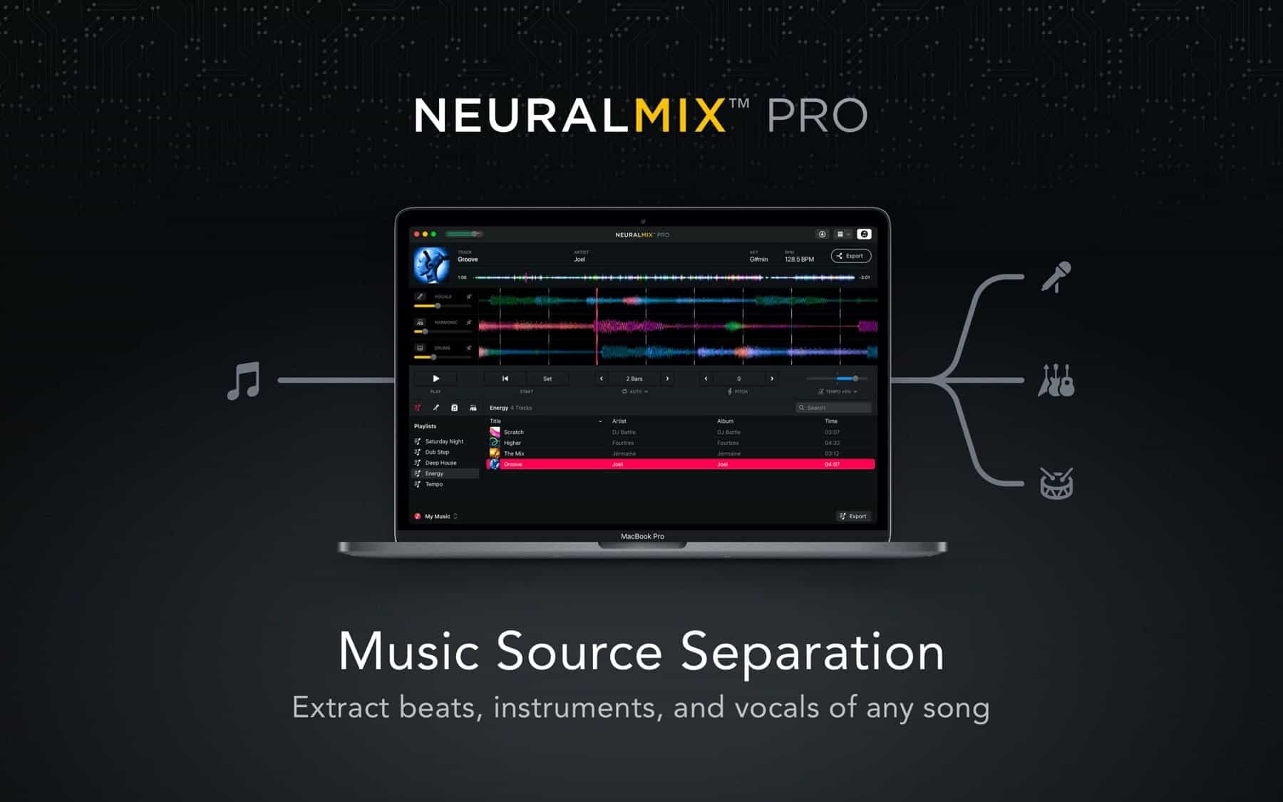 Algoriddim presenta Neural Mix Pro, una aplicación de edición de música basada en IA para productores 19