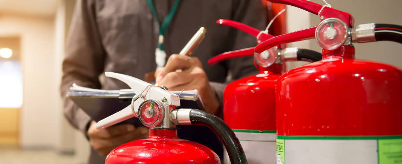 Mantenimiento e inspección de extintores