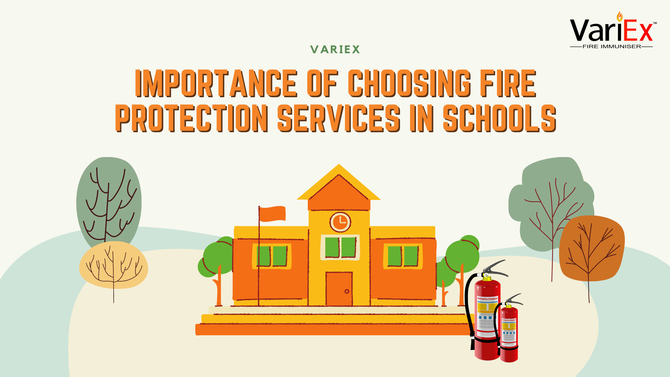 Importancia de elegir los servicios de protección contra incendios en las escuelas