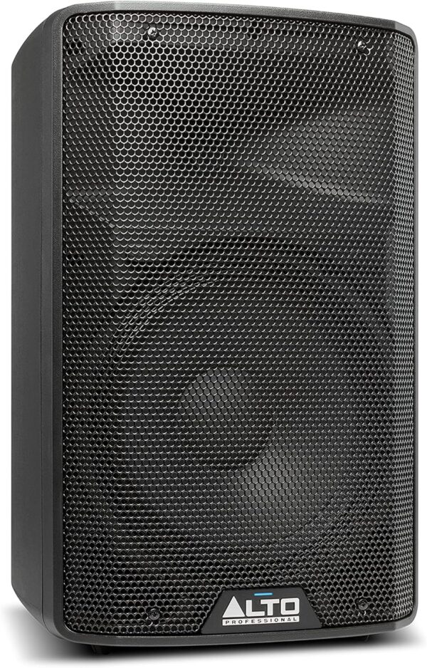 Alto TX310 - 350W PA AL PA ACTIVO con Woofer de 10 "para DJ y músicos móviles, pequeños lugares, ceremonias y eventos deportivos, negro