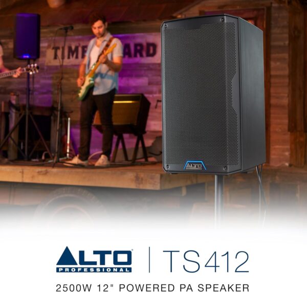 ALTO TS412 - 2500W PA AL PA APOYADO CON EL MEJORADOR DE 3 CANALES, CONTRETE BLUETOOTH, enlace de altavoz inalámbrico, aplicación DSP y ALTO - Imagen 11