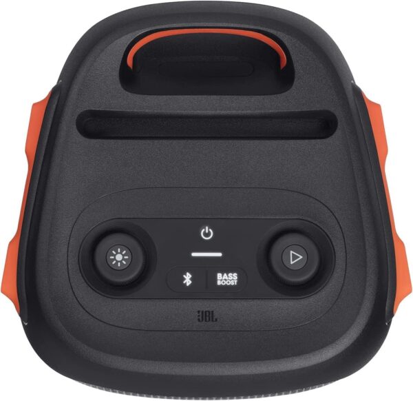 JBL Partybox 110 - Altavoz de fiesta portátil con luces incorporadas, potente sonido y bajo profundo, negro - Imagen 4