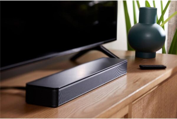 Altavoz de Bose TV - Barra de sonido para TV con conectividad Bluetooth y HDMI -Arc, negro, incluye control remoto - Imagen 2